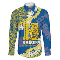 Personalized Kaiser Hawaii High School Family Matching Mermaid Dress and Hawaiian Shirt Puakenikeni Lei Hawaiian Pattern - Polynesian Pride