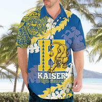 Personalized Kaiser Hawaii High School Hawaiian Shirt Puakenikeni Lei Hawaiian Pattern LT14 - Polynesian Pride