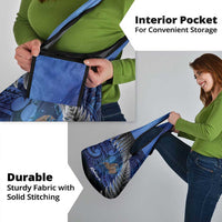 New Zealand Stewart Island Grocery Bag Rakiura Kiwi Maori Glowing Sky