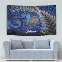 New Zealand Stewart Island Tapestry Rakiura Kiwi Maori Glowing Sky