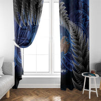New Zealand Stewart Island Window Curtain Rakiura Kiwi Maori Glowing Sky