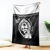 Guam Liberation Day Blanket Biba Guahan Chamorro 80th Anniversary - Black LT14 - Polynesian Pride