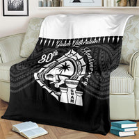 Guam Liberation Day Blanket Biba Guahan Chamorro 80th Anniversary - Black LT14 - Polynesian Pride