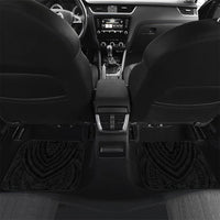 Guam Liberation Day Car Mats Biba Guahan Chamorro 80th Anniversary - Black LT14 Set 2pcs - Back Black - Polynesian Pride