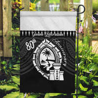 Guam Liberation Day Garden Flag Biba Guahan Chamorro 80th Anniversary - Black LT14 Garden Flag Black - Polynesian Pride