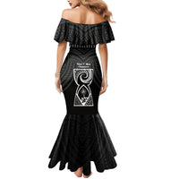 Guam Liberation Day Mermaid Dress Biba Guahan Chamorro 80th Anniversary - Black LT14 - Polynesian Pride