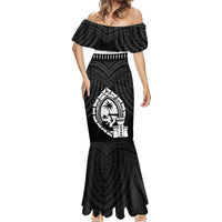 Guam Liberation Day Mermaid Dress Biba Guahan Chamorro 80th Anniversary - Black LT14 - Polynesian Pride