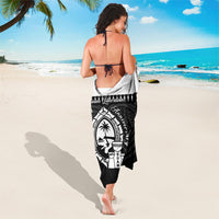 Guam Liberation Day Sarong Biba Guahan Chamorro 80th Anniversary - Black LT14 - Polynesian Pride