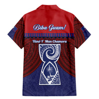 Guam Liberation Day Family Matching Mermaid Dress and Hawaiian Shirt Biba Guahan Chamorro 80th Anniversary - Blue