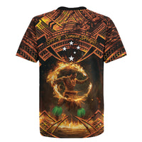 Samoa Teuila 2024 Festival Rugby Jersey Samoan Siva Afi With Red Gingers LT14 - Polynesian Pride