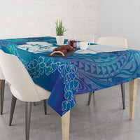 Turquoise Polynesia Father's Day Tablecloth Dad You Are My Hero LT14 - Polynesian Pride