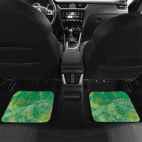 Green Polynesia Father's Day Car Mats Dad You Are My Hero LT14 Set 2pcs - Back Green - Polynesian Pride
