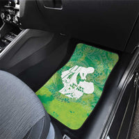 Green Polynesia Father's Day Car Mats Dad You Are My Hero LT14 - Polynesian Pride