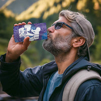 Purple Polynesia Father's Day 4 in 1 Can Cooler Tumbler Dad You Are My Hero LT14 - Polynesian Pride