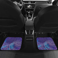 Purple Polynesia Father's Day Car Mats Dad You Are My Hero LT14 Set 2pcs - Back Purple - Polynesian Pride