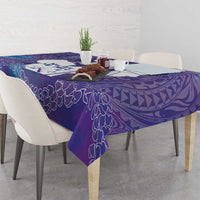 Purple Polynesia Father's Day Tablecloth Dad You Are My Hero LT14 - Polynesian Pride