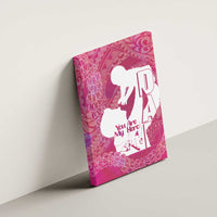Pink Polynesia Father's Day Canvas Wall Art Dad You Are My Hero LT14 - Polynesian Pride