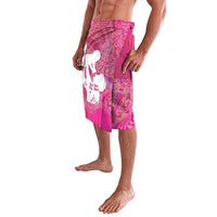 Pink Polynesia Father's Day Lavalava Dad You Are My Hero