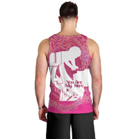 Pink Polynesia Father's Day Men Tank Top Dad You Are My Hero LT14 - Polynesian Pride