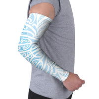 Blue New Zealand Puhoro Maori Tattoo Arm Sleeves