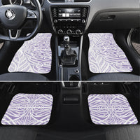 Purple New Zealand Puhoro Maori Tattoo Car Mats