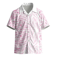 Pink New Zealand Puhoro Maori Tattoo Kid Hawaiian Shirt LT14 - Polynesian Pride