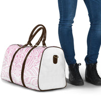 Pink New Zealand Puhoro Maori Tattoo Travel Bag