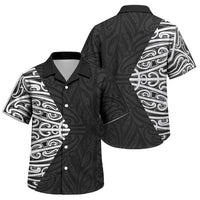 Black New Zealand Puhoro Maori Tattoo Family Matching Summer Maxi Dress and Hawaiian Shirt LT14 Son's Shirt Black - Polynesian Pride