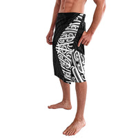 Black New Zealand Puhoro Maori Tattoo Lavalava