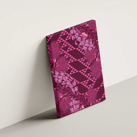 Pink Aloha Hawaii Canvas Wall Art Hawaiian Kakau Ohia Lehua Lei LT14 - Polynesian Pride