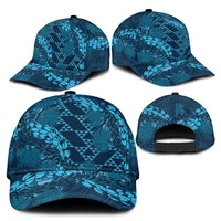 Naval Night Aloha Hawaii Classic Cap Hawaiian Kakau Ohia Lehua Lei LT14 - Polynesian Pride