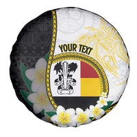 Personalised PNG Madang Provins Spare Tire Cover Papua New Guinea Plumeria Melanesian Pattern - Polynesian Pride