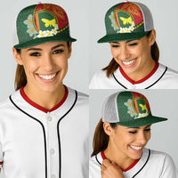 PNG Oro Provins Baseball Net Cap Papua New Guinea Plumeria Melanesian Pattern LT14 - Polynesian Pride