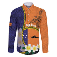 Personalised PNG Niu Ailan Family Matching Puletasi and Hawaiian Shirt Papua New Guinea Plumeria Melanesian Pattern - Polynesian Pride