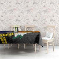 Personalised PNG Niu Ailan Tablecloth Papua New Guinea Plumeria Melanesian Pattern LT14 - Polynesian Pride