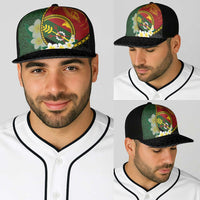 PNG Simbu Provins Baseball Net Cap Papua New Guinea Plumeria Melanesian Pattern LT14 - Polynesian Pride