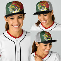 PNG Simbu Provins Baseball Net Cap Papua New Guinea Plumeria Melanesian Pattern LT14 - Polynesian Pride