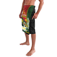 Personalised PNG Simbu Provins Lavalava Papua New Guinea Plumeria Melanesian Pattern - Polynesian Pride