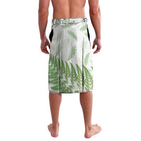 Green New Zealand Tuatara Lavalava Aotearoa Sphenodon Punctatus Silver Fern LT14 - Polynesian Pride