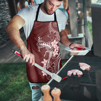 Oxblood Hawaii Apron Hammerhead Shark Tattoo Curve Polynesian - Polynesian Pride