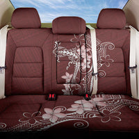 Oxblood Hawaii Back Car Seat Cover Hammerhead Shark Tattoo Curve Polynesian LT14 One Size Oxblood - Polynesian Pride