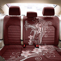 Oxblood Hawaii Back Car Seat Cover Hammerhead Shark Tattoo Curve Polynesian LT14 - Polynesian Pride