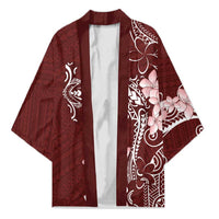 Oxblood Hawaii Kimono Hammerhead Shark Tattoo Curve Polynesian - Polynesian Pride