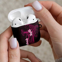 Pink Hawaii AirPods Case Hammerhead Shark Tattoo Curve Polynesian LT14 - Polynesian Pride