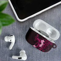 Pink Hawaii AirPods Case Hammerhead Shark Tattoo Curve Polynesian LT14 - Polynesian Pride