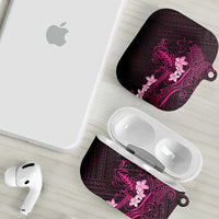 Pink Hawaii AirPods Case Hammerhead Shark Tattoo Curve Polynesian LT14 - Polynesian Pride