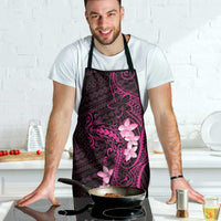 Pink Hawaii Apron Hammerhead Shark Tattoo Curve Polynesian - Polynesian Pride