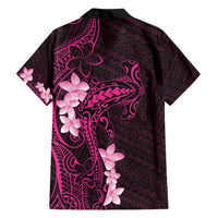 Pink Hawaii Hawaiian Shirt Hammerhead Shark Tattoo Curve Polynesian - Polynesian Pride