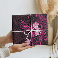 Pink Hawaii Wrapping Paper Hammerhead Shark Tattoo Curve Polynesian LT14 - Polynesian Pride