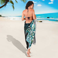 Proud Aotearoa Sarong Maori Silver Fern Mix Paua Shell Pattern
